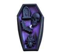 Kjw835 Bougies de soja en forme de cercueil parfumées pour pièce maîtresse de table pour anniversaire, femme, homme, bureau, fête, ferme, appartement, rassemblement Kjw835 (A, taille unique)