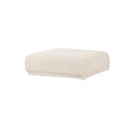 Kjw847 Housse de tabouret de coiffeuse rectangulaire élastique résistante et lavable en forme de selle Beige 35 cm