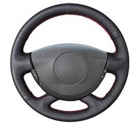 KJWPYNF Caches de Volant, pour Renault Trafic 2 2012-2014, Personnaliser Bricolage Couture à la Main Cuir Cousu à la Main