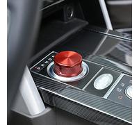 KJWPYNF pour Land Rover Discovery Sport pour Discovery 4 pour Range Rover Evoque Vogue SV, pommeau de Levier de Vitesse Rouge Accessoire de Voiture