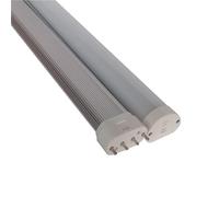 KJXP, Pack de 5, Lampes Tube Fluorescent LED AC/DC12V 2G11 15W 410mm