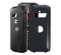 KJYF Coque pour Crosscall Core-S4 (2.4"), Noir Cover Housse Antichoc Ultra Mince Mat Anti-Rayures Silicone Souple TPU Etui, pour Crosscall Core-S4 Case - Noir