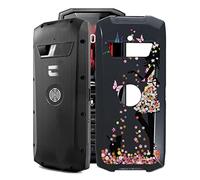 KJYF Coque pour Crosscall Core-S4 (2.4"), Noir Cover Housse Antichoc Ultra Mince Mat Anti-Rayures Silicone Souple TPU Etui, pour Crosscall Core-S4 Case - Fille