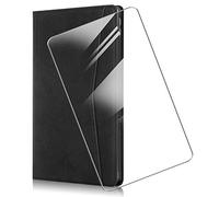 KJYF Coque pour Lenovo Tab P11 (11.00"), Silicone Etui Housse + Verre Trempé Film Protection écran avec, La Fonction Stand à Rabat Porte-Monnaie PU Cuir Cover Flip Case - Black