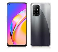 KJYF Coque pour Oppo A94 5G, Etui de Protection Antichoc en TPU Souple, Anti-Rayures Silicone Case Cover, Housse de Téléphone Protection pour Oppo A94 5G (6.43") - Clear