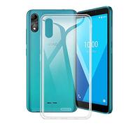 KJYF Coque pour Wiko Y51, Etui de Protection Antichoc en TPU Souple, Anti-Rayures Silicone Case Cover, Housse de Téléphone Protection pour Wiko Y51 (5.45") - Clear