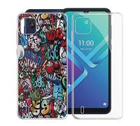 KJYF Coque pour Wiko Y82 (6.10"), Housse Protection Anti-Rayures Mince-Souple, Bumper de Protection Transparent en Silicone TPU Etui, Coque de Telephone pour Wiko Y82 - [2 Pièces]