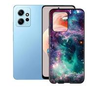 KJYF Coque pour Xiaomi Redmi Note 12 4G (6.67"), Noir Silicone Etui Housse Ultra Mince Souple Cover Bumper Antichoc AntiRayure Téléphone Protection Case pour Xiaomi Redmi Note 12 4G - Miroiter