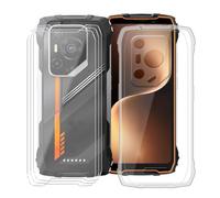 KJYFOANI Coque + 3 Pièces Verre Trempé Protection écran pour Blackview Oscal Pilot 3 (6.78") Transparente Ultra Mince Souple Silicone TPU Case Antichoc Etui Housse - Transparent