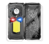 KJYFOANI Coque + 3 Pièces Verre Trempé Protection écran pour Ulefone Armor 29 Ultra (6.67") Transparente Ultra Mince Souple Silicone TPU Case Antichoc Etui Housse - Transparent