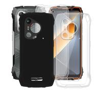 KJYFOANI Coque pour Blackview BL7000 (6.78") et 2 Pièces Verre trempé écran Film Protecteur, Ultra Fine Anti-Rayures Souple Silicone TPU Housse Étui pour Blackview BL7000-2 Pack