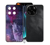 KJYFOANI Coque pour Blackview Color 6 (6.67"), Noir Housse Ultra Mince Souple Silicone TPU Bumper Protection Case, Antichoc Anti-Rayures Etui pour Blackview Color 6 -De liberté,
