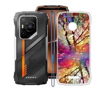 KJYFOANI Coque pour Blackview Oscal Pilot 3 (6.78") Case Transparent Housse Antichoc Flexible Silicone TPU Cover Ultra Mince Anti-Rayures Étui de Protection -Reflets d'automne