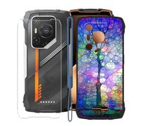 KJYFOANI Coque pour Blackview Oscal Pilot 3 (6.78") Housse Noir et 1 Pièces Verre trempé écran Film Protecteur, Ultra Fine Anti-Rayures Case Souple Silicone TPU Étui -Le rêve en Couleur