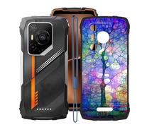 KJYFOANI Coque pour Blackview Oscal Pilot 3 (6.78"), Noir Housse Ultra Mince Souple Silicone TPU Bumper Protection Case, Antichoc Anti-Rayures Etui pour Blackview Oscal Pilot 3 -Le rêve en Couleur