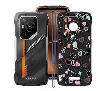 KJYFOANI Coque pour Blackview Oscal Pilot 3 (6.78"), Noir Housse Ultra Mince Souple Silicone TPU Bumper Protection Case, Antichoc Anti-Rayures Etui pour Blackview Oscal Pilot 3 -Amour