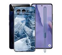 KJYFOANI Coque pour BLU G95 (6.70"), Noir Housse Ultra Mince Souple Silicone TPU Bumper Protection Case, Antichoc Anti-Rayures Etui pour BLU G95 -Un Nouveau départ