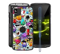 KJYFOANI Coque pour Crosscall Core M6 (5.99"), Noir Housse Ultra Mince Souple Silicone TPU Bumper Protection Case, Antichoc Anti-Rayures Etui pour Crosscall Core M6 -Ensemble