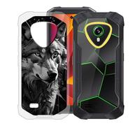 KJYFOANI Coque pour Cubot Kingkong Mini 4 (4.70") Housse Transparente Souple Silicone TPU Bumper Case, Anti-Rayures Anti-Chute Protection Etui pour - W11
