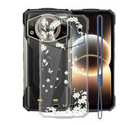 KJYFOANI Coque pour Doogee Fire 7 Ultra (6.60") Case Transparent Housse Antichoc Flexible Silicone TPU Cover Ultra Mince Anti- Rayures Étui de Protection - WM91