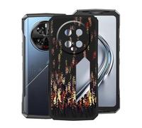 KJYFOANI Coque pour Doogee V40 Pro (6.78"), Souple Silicone Ultra Mince TPU Case, Noir Étui de Protection - Antichoc AntiRayures Bumper Housse - Ombre