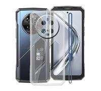 KJYFOANI Coque pour Doogee V40 Pro (6.78"), Ultra Fin Souple Silicone TPU Cover Case, Anti-Rayures Protection Housse - Anti-Chute Bumper Etui pour Doogee V40 Pro - Limpide