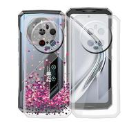 KJYFOANI Coque pour Doogee V40 Pro, Transparent Anti-Rayures Flexible Silicone TPU Cover, Mince Souple Antichoc Étui de Protection Housse pour Doogee V40 Pro (6.78") - [2 Pièces]