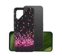 KJYFOANI Coque pour Fairphone 6 (6.31"), Noir Ultra Mince Souple Silicone TPU Bumper Protection Case, Antichoc Anti-Rayures Housse Etui pour Fairphone 6 - Amour Rose