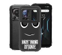 KJYFOANI Coque pour Hotwav Hyper 7 Pro (6.60"), Souple Silicone Ultra Mince TPU Case, Noir Étui de Protection - Antichoc AntiRayures Bumper Housse - DU06