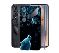 KJYFOANI Coque pour Nubia Neo 5 5G (6.8"), Noir Housse Ultra Mince Souple Silicone TPU Bumper Protection Case, Antichoc Anti- Rayures Etui pour Nubia Neo 5 5G - Je lève Les Yeux