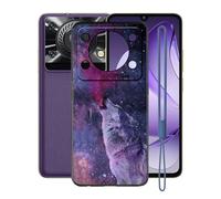 KJYFOANI Coque pour Oukitel C60 Pro (6.88"), Noir Housse Ultra Mince Souple Silicone TPU Bumper Protection Case, Antichoc Anti-Rayures Etui pour Oukitel C60 Pro -De liberté,