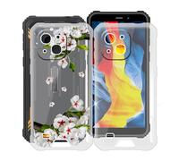KJYFOANI Coque pour Oukitel G2, Transparent Anti-Rayures Flexible Silicone TPU Cover, Mince Souple Antichoc Étui de Protection Housse pour Oukitel G2 (5.60") - [2 Pièces]