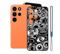 KJYFOANI Coque pour Ulefone Note 22(5.00"),Noir-W18 | Silicone TPU Protection Case,Anti-Rayures,Absorbant de choc,Anti-empreinte digitale,Flexible,Étanche,Antidérapante