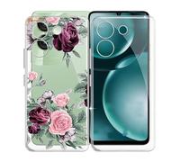 KJYFOANI Coque pour Umidigi G9A, Transparent Anti-Rayures Flexible Silicone TPU Cover, Mince Souple Antichoc Étui de Protection Housse pour Umidigi G9A (6.75") - [2 Pièces]
