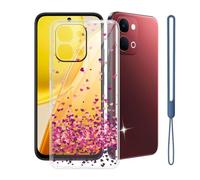 KJYFOANI Coque pour Vivo Y31t 5G(6.75"),Transparent-WM85 | Silicone TPU Protection Case,Absorbant de choc,Anti-poussière,Antidérapante,Flexible,Protection robuste,Résistant à la rayure