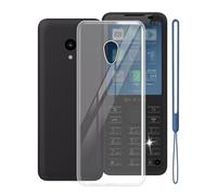 KJYFOANI Coque pour Xiaomi Qin F21 Pro/Plus (2.80"), Mince-Souple Anti-Rayures Protection Housse, Transparent Silicone TPU Cover Case, Téléphone Etui pour Xiaomi Qin F21 Pro/Plus - Limpide