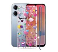 KJYFOANI Coque pour Xiaomi Redmi 15a (6.90") Case Transparent Housse Antichoc Flexible Silicone TPU Cover Ultra Mince Anti- Rayures Étui de Protection - Confusion