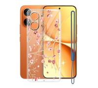 KJYFOANI Coque pour Xiaomi Redmi Turbo 5 Max (6.83") Case Transparent Housse Antichoc Flexible Silicone TPU Cover Ultra Mince Anti-Rayures Étui de Protection -Fleur de Prune