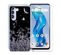 KJYFOANI Coque pour ZTE Nubia S 5G A403ZT, Transparent Anti-Rayures Flexible Silicone TPU Cover, Mince Souple Antichoc Étui de Protection Housse pour ZTE Nubia S 5G A403ZT (6.70") - [2 Pièces]