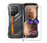 KJYFOANI Coque + Verre Trempé pour Blackview Oscal Pilot 3 (6.78") Housse Transparent Silicone Souple Case TPU Protection Ultra Mince Antichoc Étui + Protection écran -Ne me Touche