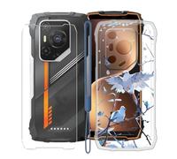 KJYFOANI Coque + Verre Trempé pour Blackview Oscal Pilot 3 (6.78") Housse Transparent Silicone Souple Case TPU Protection Ultra Mince Antichoc Étui + Protection écran -À l'aise
