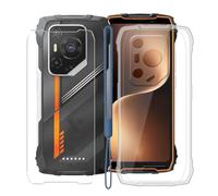 KJYFOANI Coque + Verre Trempé pour Blackview Oscal Pilot 3 (6.78") Housse Transparent Silicone Souple Case TPU Protection Ultra Mince Antichoc Étui + Protection écran - Clear