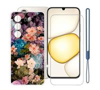 KJYFOANI Coque+Verre trempé pour Realme C100x,Transparent-XT10
