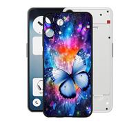 KJYFOANI Handyhülle für Nothing Phone 3a Lite (6.77"),Schwarz Ultra Dünn Weiche Silikon TPU Schutzhülle, Stoßfest Kratzfest Bumper Hülle für Nothing Phone 3a Lite - Freiheit 1