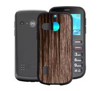 KJYFOANI pour Doro 1880 4G Coque, Noir Souple Silicone Ultra Mince TPU Cover Protection Case, Antichoc Anti-Rayures Bumper Housse Etui pour Doro 1880 4G (2.40") - XV22