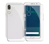 KJYFOANI pour Doro 8062 Coque, Ultra Fin Souple Silicone TPU Case, Transparente Anti-Rayures Protection Housse Etui pour Doro 8062 (5.70")- [2 Pièces]