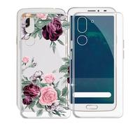 KJYFOANI pour Doro 8062 Coque, Ultra Fin Souple Silicone TPU Case, Transparente Anti-Rayures Protection Housse Etui pour Doro 8062 (5.70")- [2 Pièces]