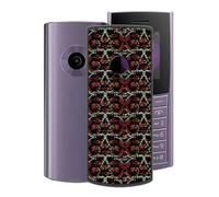 KJYFOANI pour Nokia 110 4G 2023 Coque Protection, Noir Souple Silicone Ultra Mince TPU Cover Case, Antichoc Anti-Rayures Bumper Housse Etui pour Nokia 110 4G 2023 (1.8") - Etreinte