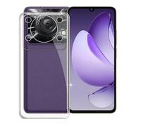 KJYFOANI pour Oukitel C60 (6.88") Coque Transparente Souple Silicone TPU Bumper Case, Anti-Rayures Anti-Chute Protection Housse Etui pour - Transparent