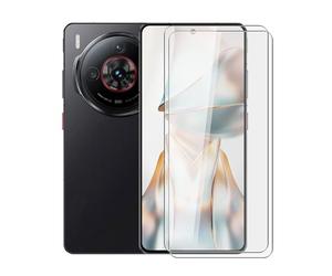 KJYFOANI Verre Trempé Compatible avec Nubia Z60S Pro (6.78") [2 Pièces], Compatible avec Nubia Z60S Pro Verre Trempé Protecteur D'écran, [sans Bulles][Dureté 9H][Anti-Rayures].